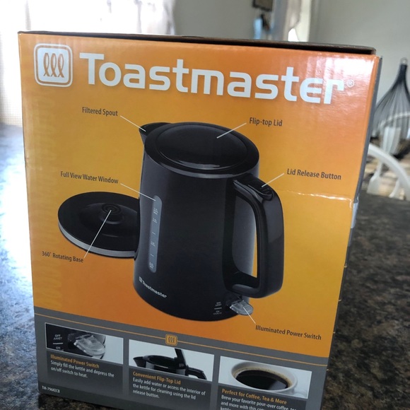 Toastmaster Electric Kettle New 1.7 Liter - Picture 3 of 5